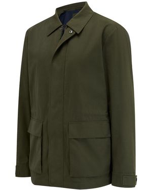 Guards London Gunner Safari Jacket - Green