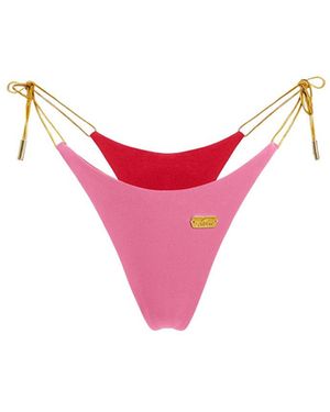 Capri Swim™ Lover Girl & Reversible Thongkini Bottom - Red