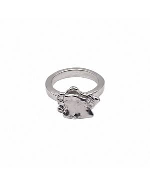 Moca Jewellery Flower Ring - Metallic