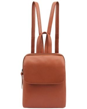 Lloyd Baker Farit Leather Backpack - Brown