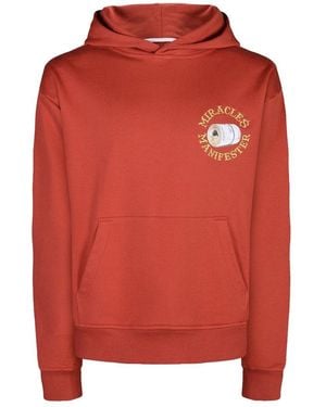 Miracles Manifester Good Luck Embroidered Hoodie
