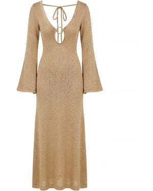 Mihara Neutrals Farah Dress - Natural