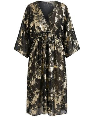 GLAM ON YOU Topaz Djellaba Short - Black