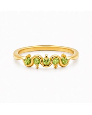 Belinda Jewelz Peridot Wavy Multi - Yellow