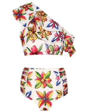 Nur Karaata Cliantha Sicilia Bikini Set - Red