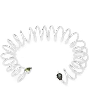 Armature Topaz & Tourmaline Curl Cuff - Metallic