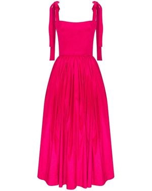 NAZLI CEREN Sibby Midi Dress - Pink