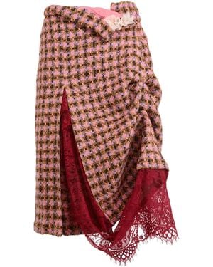 Natalia Petruch Clarisse Skirt - Red