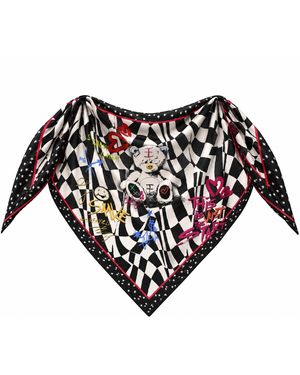 LOVEIST STORE Teddy Viscose Scarves - Black