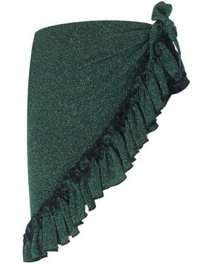 Nur Karaata Lily Sparkle Skirt - Green