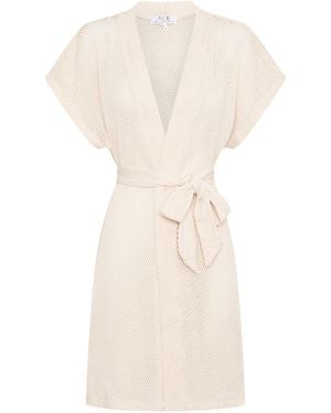 ARMS OF EVE Neutrals Venice Robe - White