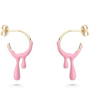 Dolcetto Designs Gelato Raspberry Hoop - Pink