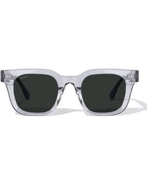 Cossimo Belize Cuadra Clear Acetate Sunglasses - Black