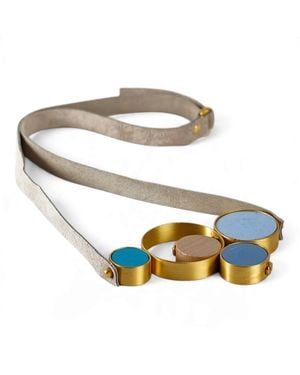 Svetlana Vukov Quad Orbit Necklace - Metallic