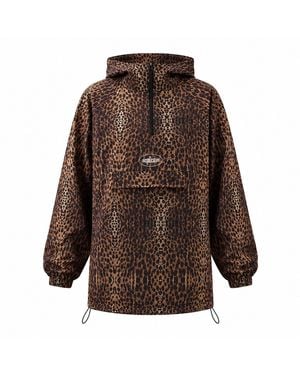 mysimplicated Water Repellent Windbreaker - Brown