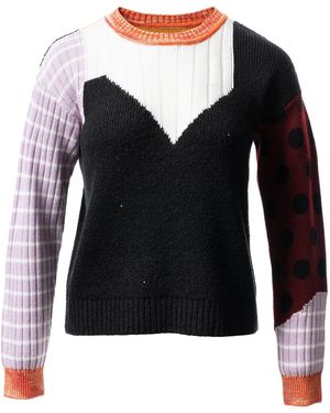 Fully Fashioning Keller Jumper - Black