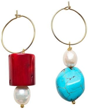 Smilla Brav Noah Earrings - Red