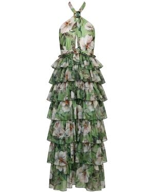 Nur Karaata Crystal Coast Dress - Green