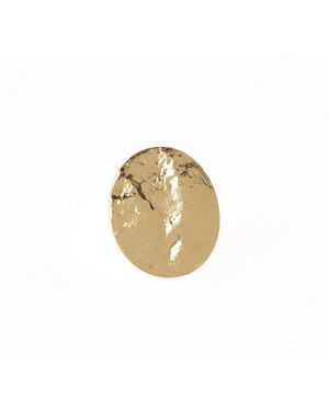 Addicted Golden Sun Plated Ring - Metallic