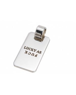 Florentis Jewellery Lucky As F*Ck Pendant - Black