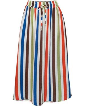 STATE OF GEORGIA The Sunny Side Up Skirt Coolio Stripe - Blue