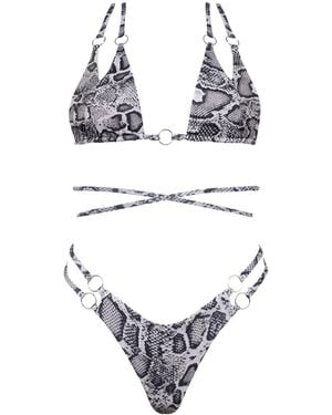 Viki Swim Lexi Bikini Top - White