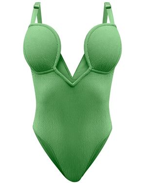 Animal Palm One Piece - Green