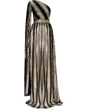 Nur Karaata New Baglioni Gown - Metallic