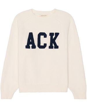 Ellsworth & Ivey Neutrals Campbell Sweater- Nantucket - White
