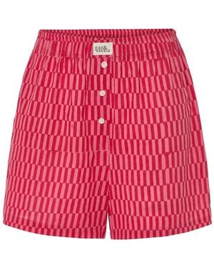 Par & Escala Matilda Boxer - Red