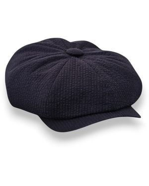 Mister Miller - Master Hatter Albert's Azur Bakerboy Cap - Blue