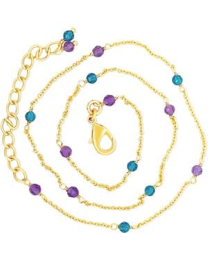 GEM BAZAAR Sapphire Bay Chain - Metallic