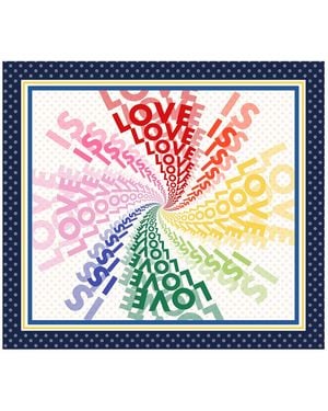 LOVEIST STORE Love Spectrum Sarong Pareo - Multicolor