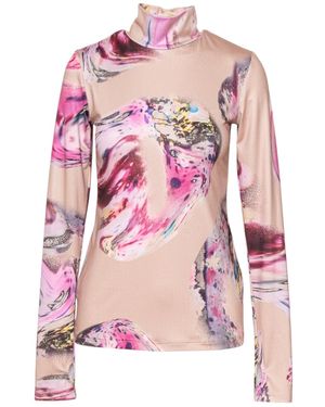ARTISTA Opal Printed Top - Pink
