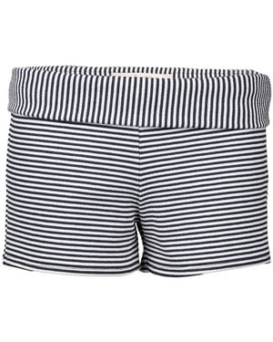 Love and Nostalgia Itty-Bitty Booty Short - Blue