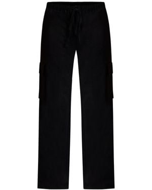 Known Supply Organic Cotton Cargo Trousers - Black