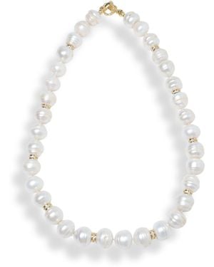 Ninemoo Pearl Of Eternity Necklace - White