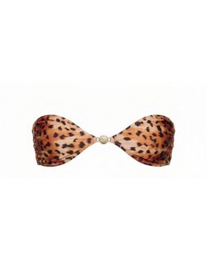 Sunkissed Le Bandeau Strapless Top - Brown