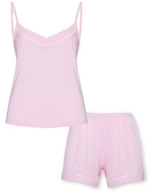 Reve Sleepwear Revouse Tencel Cami Pj Set - Pink