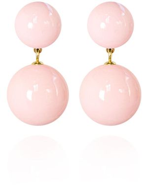 Saule Label Sonia Classic Earrings - Pink
