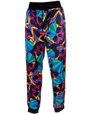 Any Old Iron Skull Joggers - Blue