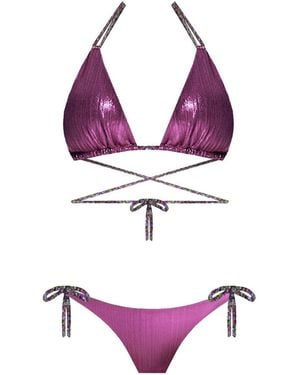 Nur Karaata Nikki Bikini Set - Purple