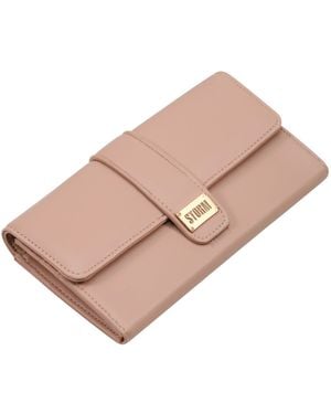 Storm Neutrals Hera Long Envelope Wallet Blush - Natural
