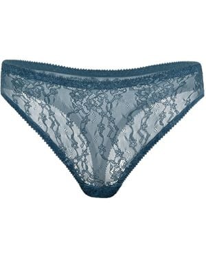 Daily Underwear String Knickers Ocean Light - Blue