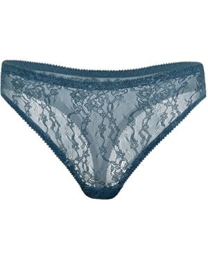 Daily Underwear String Knickers Ocean Light - Blue