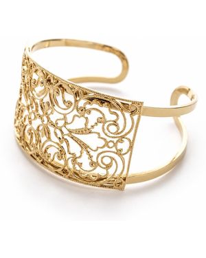 Volgara Bijoux Sirocco Filigree Cuff - Metallic