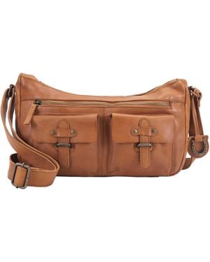 Lloyd Baker Loulia Leather Crossbody Bag - Brown