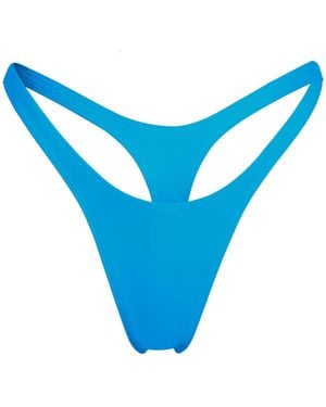Minimale Animale Nolita Thong Bikini Bottom - Blue