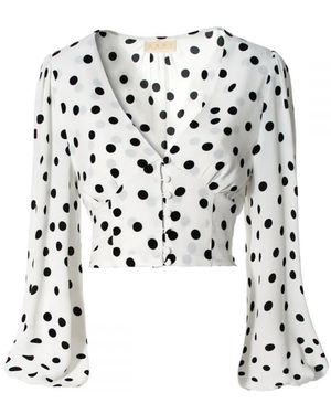 AGGI by HALEWSKI Alicia Bit Of Blouse - White