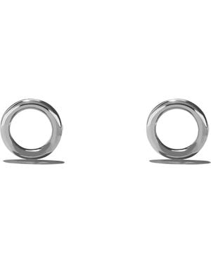 Onia Small Donut Studs - Metallic